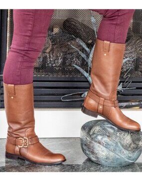 Christian Dior Amazone Calf Leather Equestrian Boots